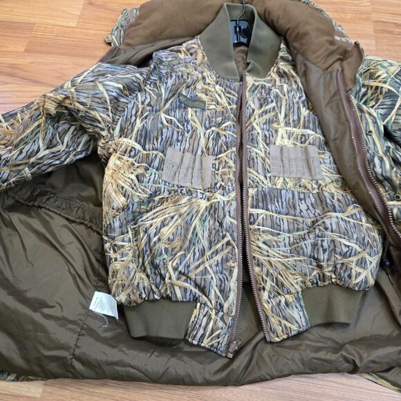Columbia Mens M Camo Hunting Jacket Shadow Grass Mossy Oak + Liner Reversible - Picture 6 of 16